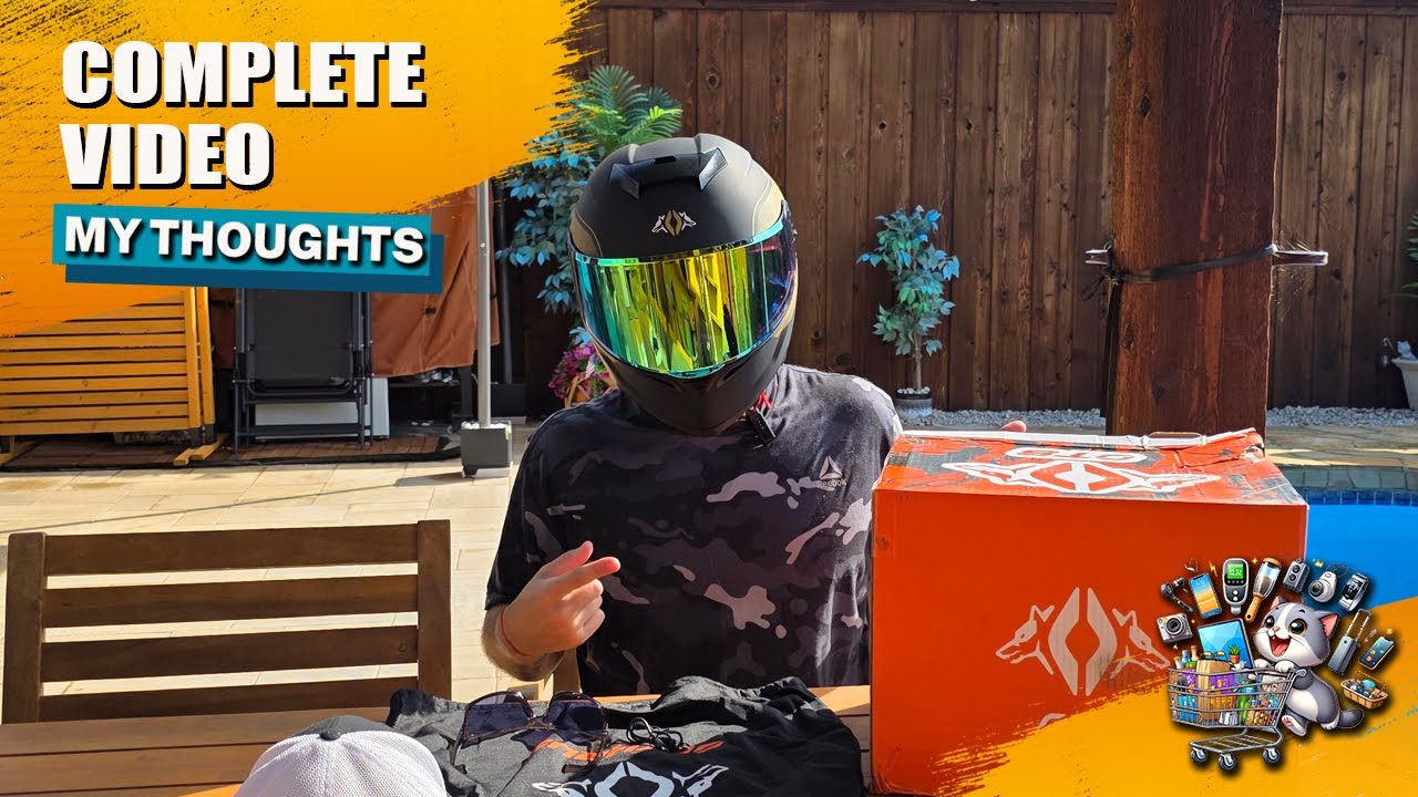 Full Review: Orthrus DOT Approved Bluetooth-Ready Helmet!