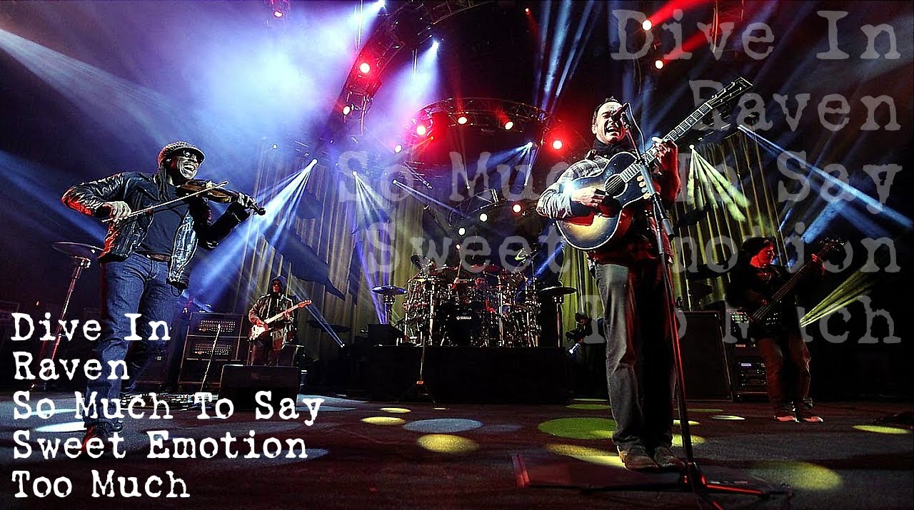 Dave Matthews Band - Dive In - Raven - So Much To Say - Sweet Emotion - Too Much (Audio)