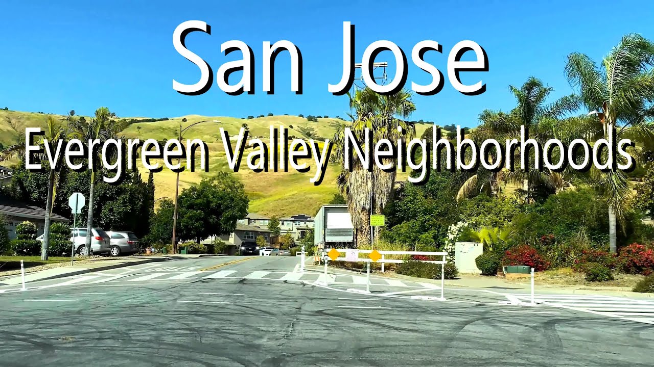 [4K] How Is the Evergreen San Jose Drive? Scenic Evergreen Valley Neighborhood Tour 🚗