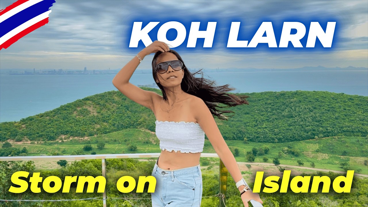 KOH LARN Day Trip from Pattaya – Food, Views & a Sudden Storm | Ep.2