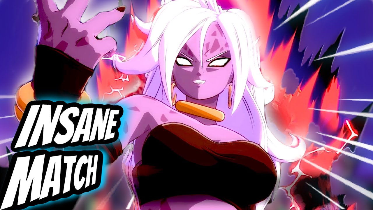'High Rank Android 21 Matches!' DBFZ Gameplay