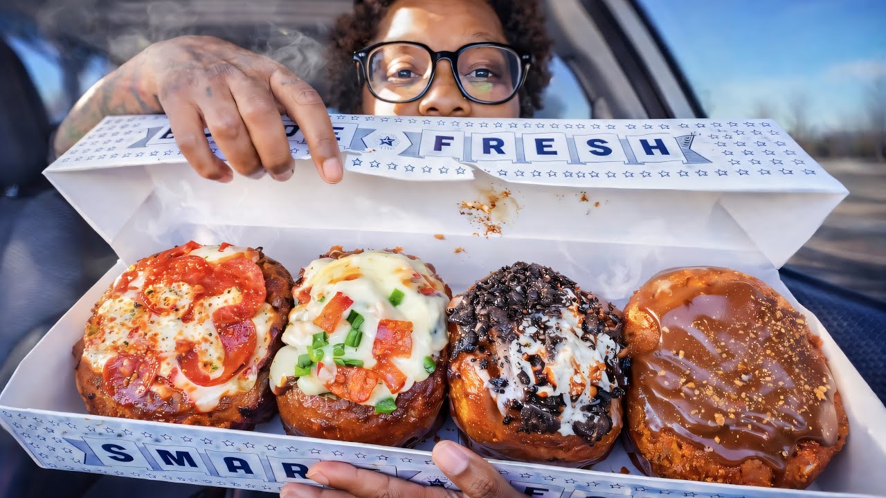 Savory vs Sweet Donuts&hellip; This Got Messy 