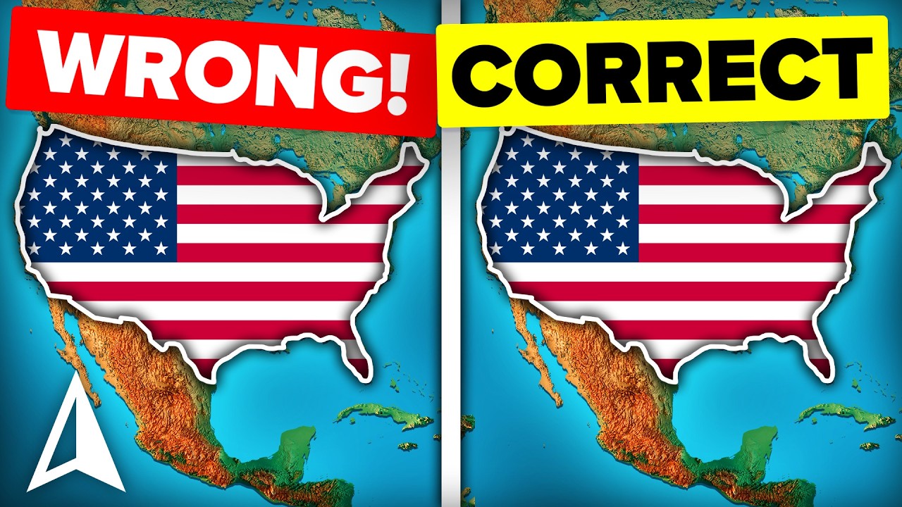 Why US Geography Makes ZERO SENSE  to the Rest of the World