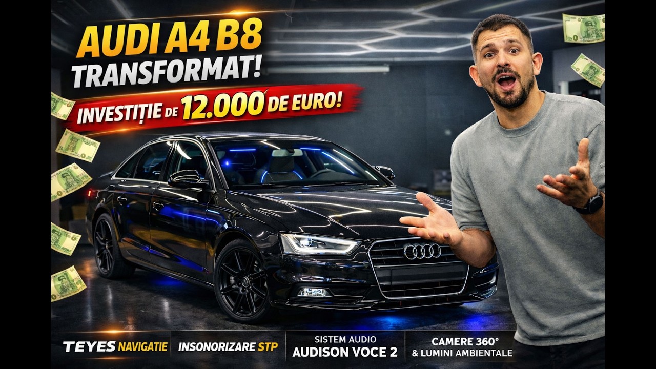 SISTEM AUDIO DE 12.000&euro; PE UN AUDI DE 7.000&euro; ? 🔥🚗