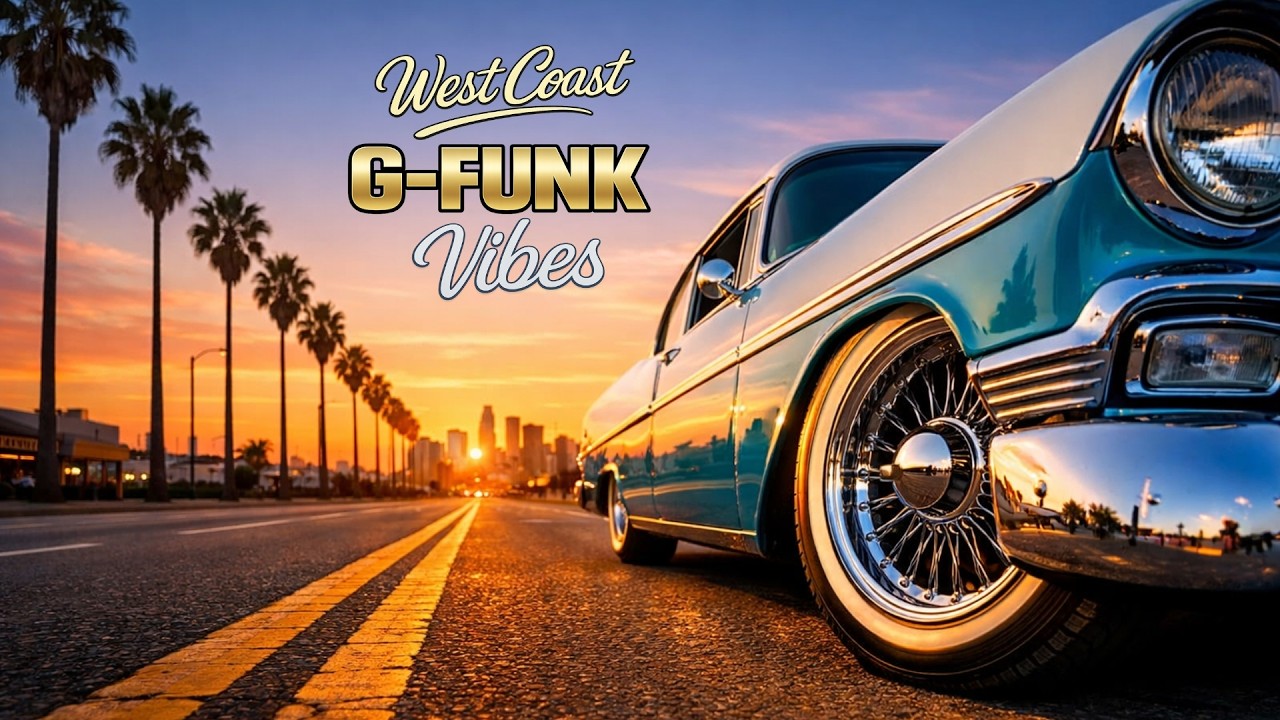 West Coast G Funk Vibes 🌅 Sunset Cruise &ndash; Golden Boulevard