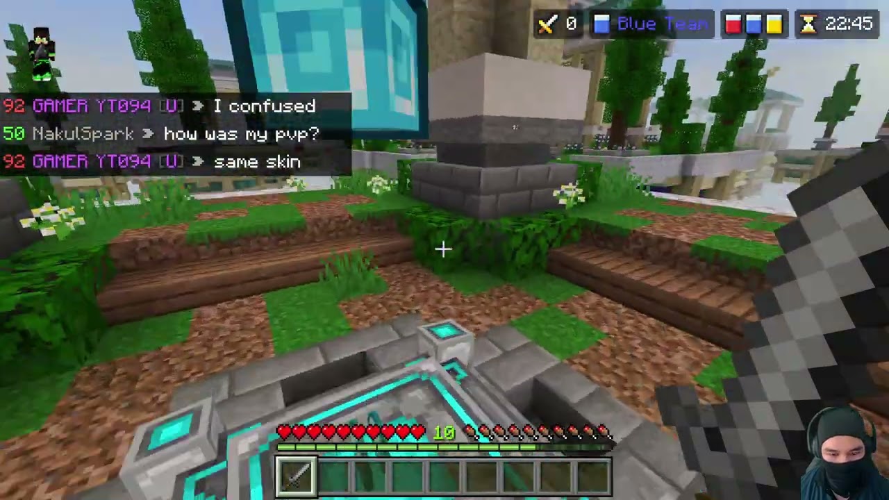 hari/day 220: minecraft bedrock bedwars