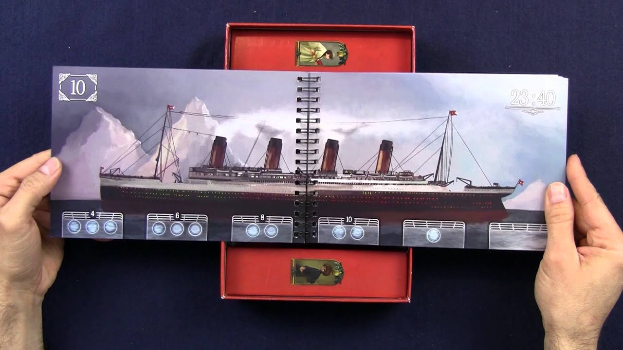 Video unboxing: S.O.S. Titanic by Ludonaute