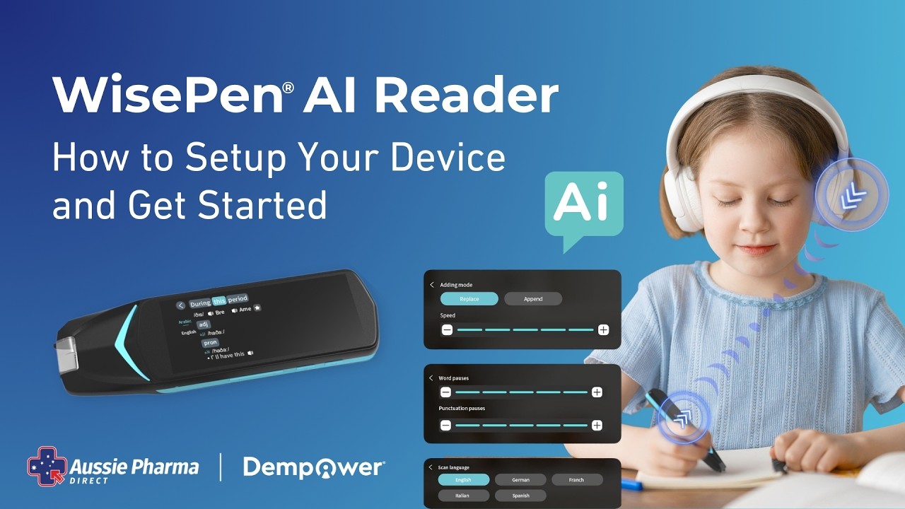 How to Setup and Get Started | WisePen AI Reader Scanning Pen — Helpful Tips