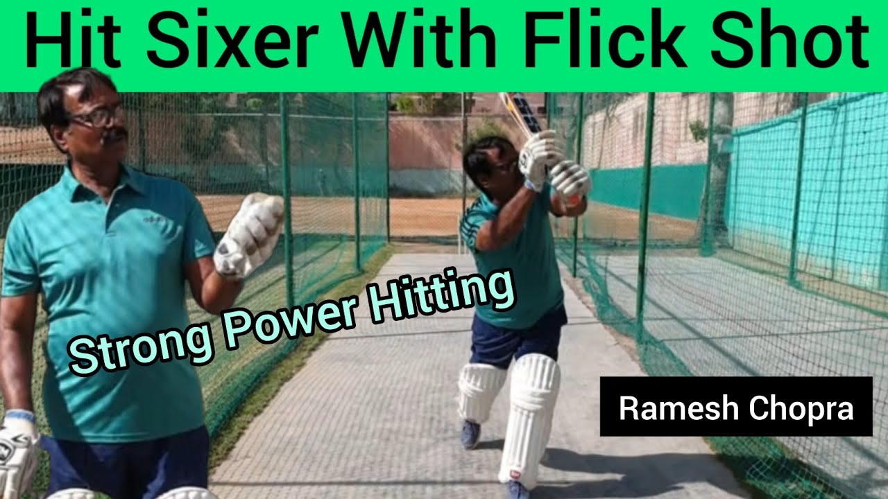 Hit Sixer With Flick Shot Lofted Flick Shot Flick Shot Se Sixer Maren Strong Power Hitting