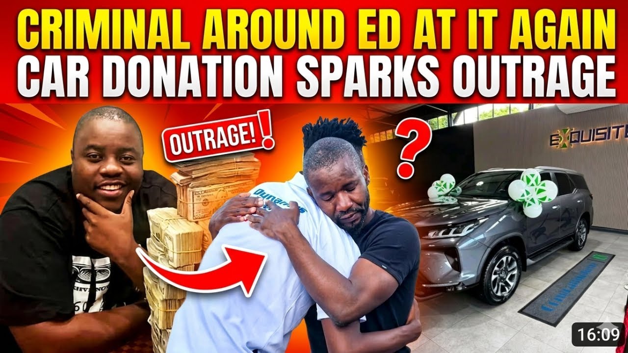 Wicknell Chivayo Sparks Outrage After Donating Car to Bereaved Mujuru Days After Tragic Family Loss