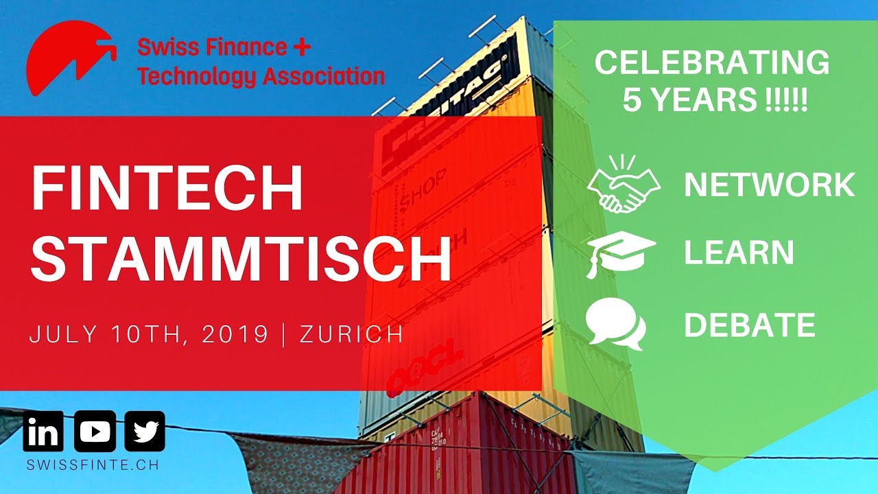 Celebrating 5 years of FinTech in Switzerland