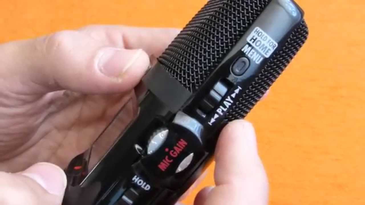 ZOOM H2N  manuál časť 1