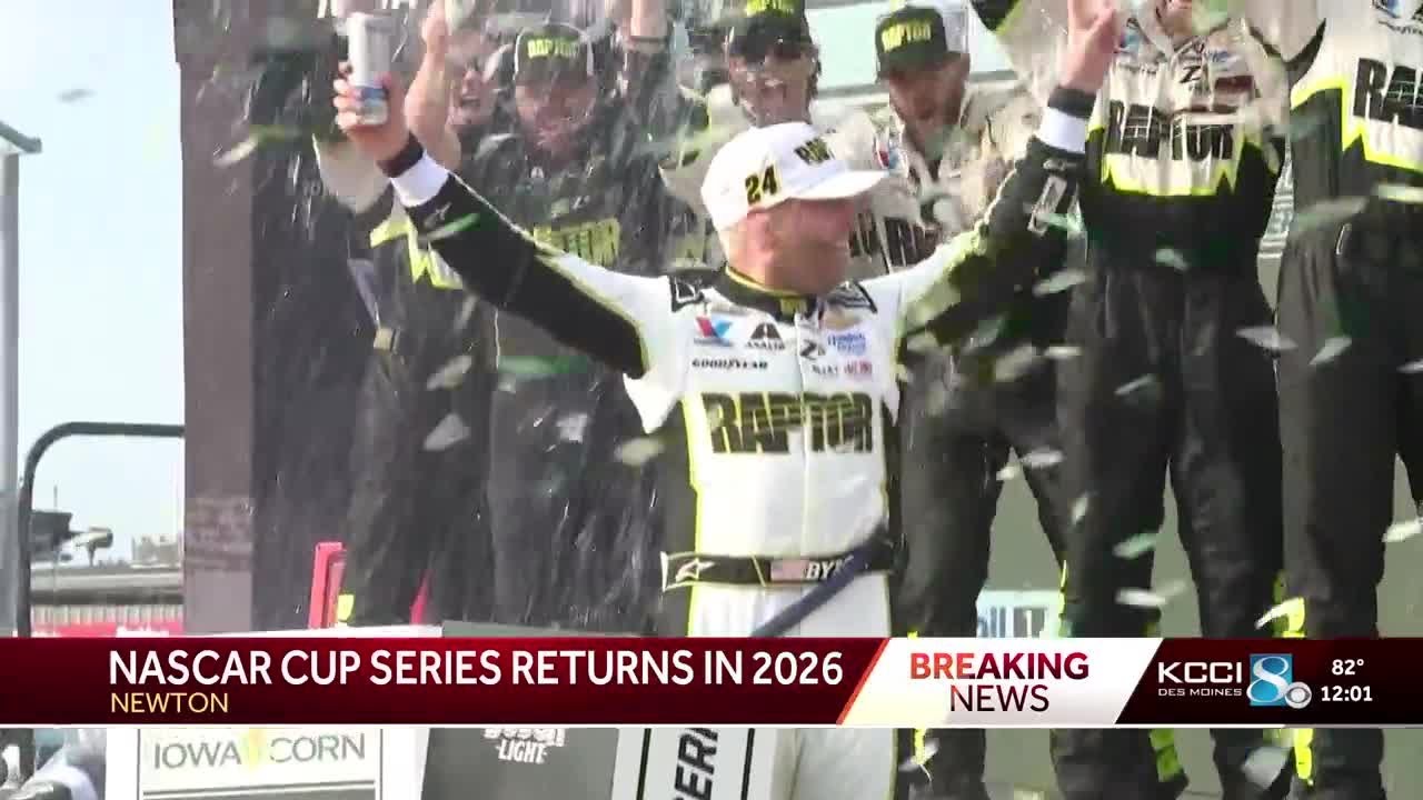 NASCAR Cup Series to make third consecutive trip to Iowa in 2026
