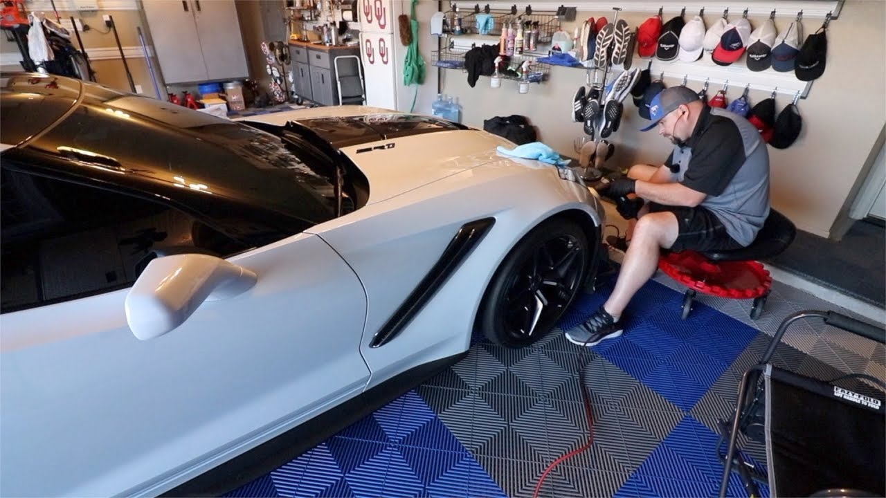 Installing a Ceramic Coating on my 2019 Corvette ZR1