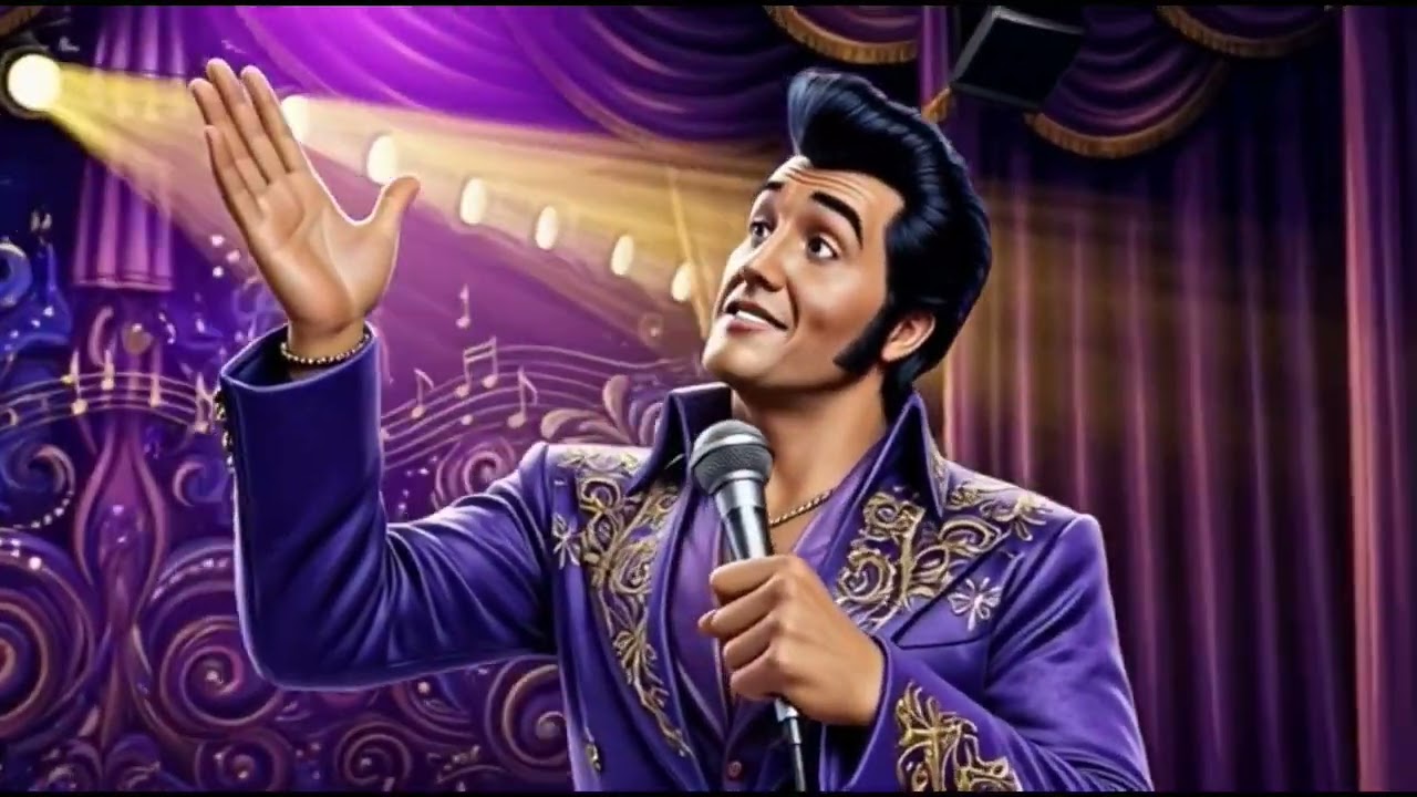 Elvis Presley-VIOLET CROWN#elvispresley #theking #rockabilly #1950srockandroll #1950sstyle #1950s 