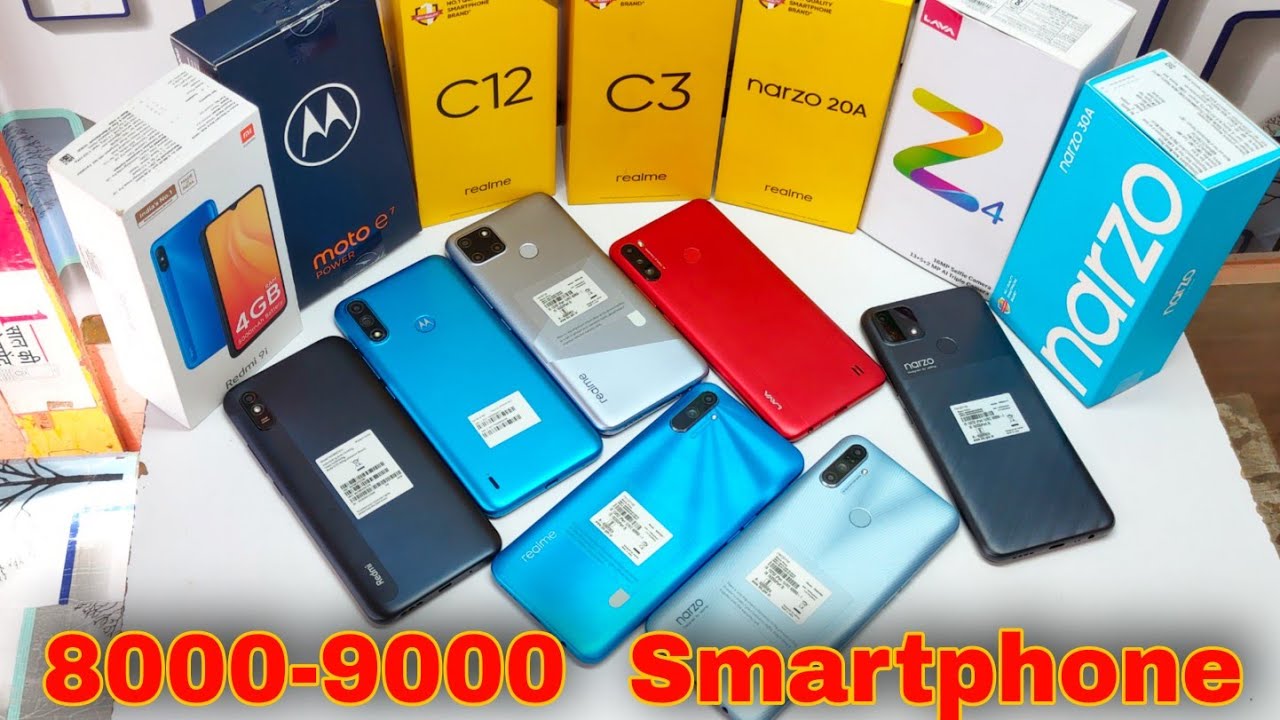 Best Budget Mobiles Under 9000 - March  2021 ⚡ Redmi | Moto | Realme | Lava
