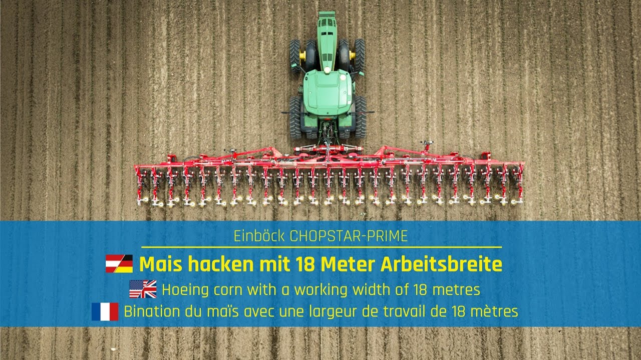 Mais hacken XXL | Hoeing corn XXL | Biner le maïs XXL | CHOPSTAR-PRIME by Einböck