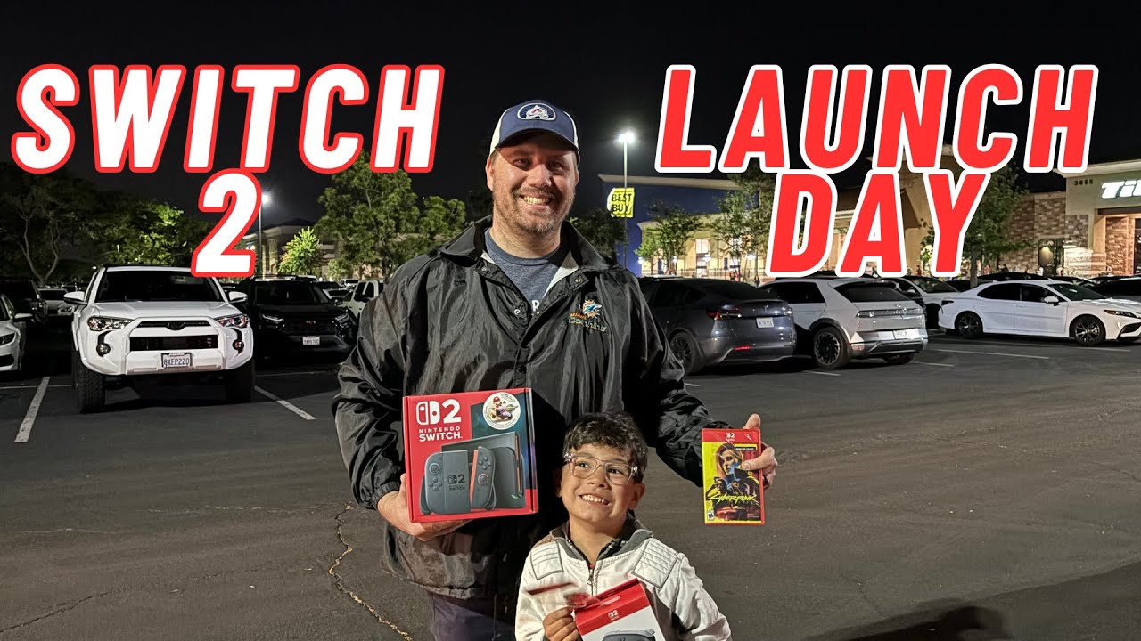 Nintendo Switch 2 Launch Day Fun!!!!