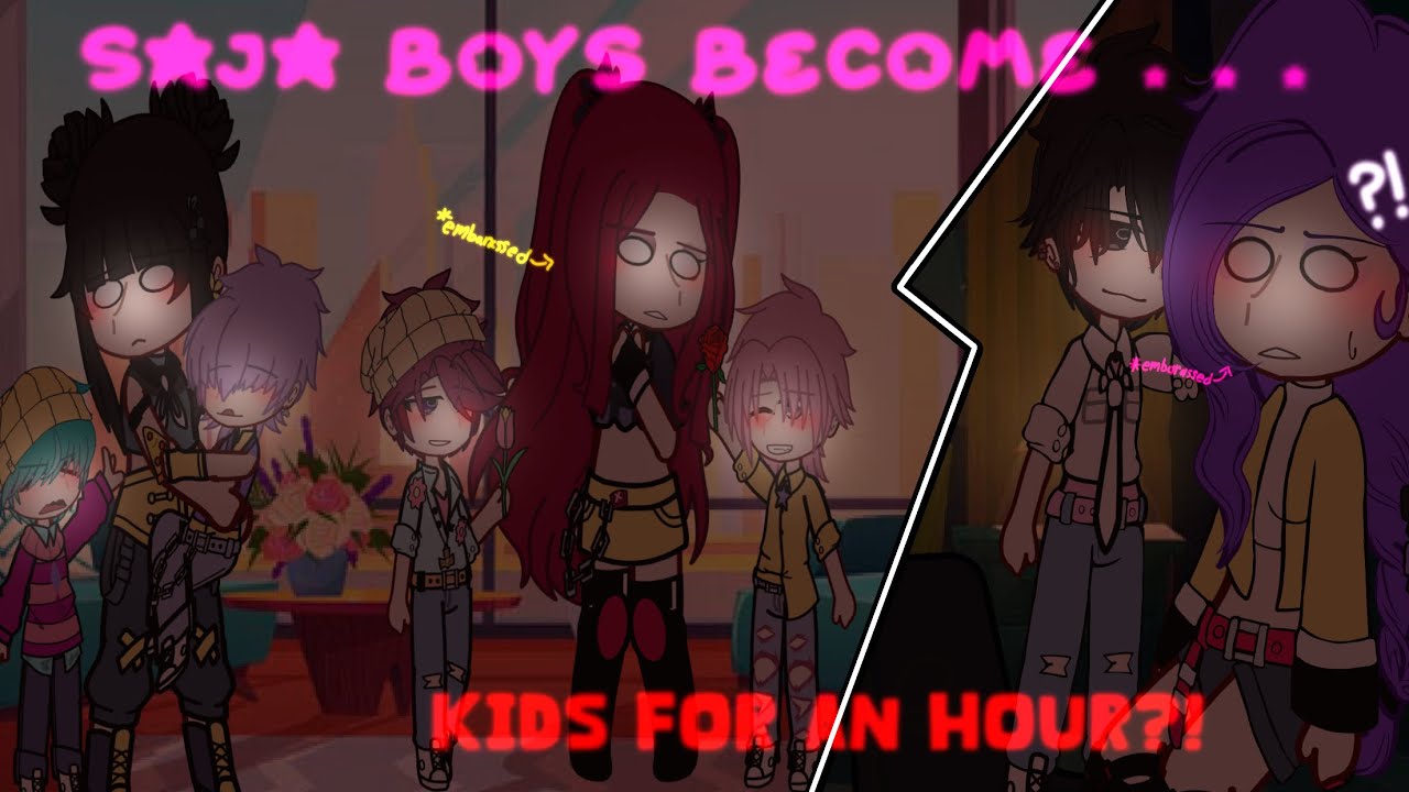 [] SAJA Boys Become Kids ‼️👦🏻 [] KPOP Demon Hunters [] Huntrix [] Gacha Skit [] Drama & Comedy 🔥[]