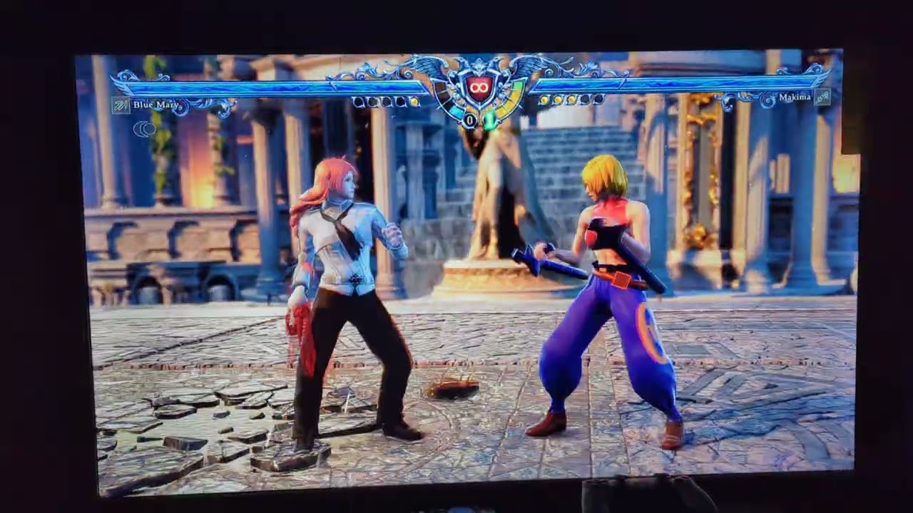 Blue Mary (King of Fighters) vs Makima (Chainsaw Man) Soul Calibur 6 