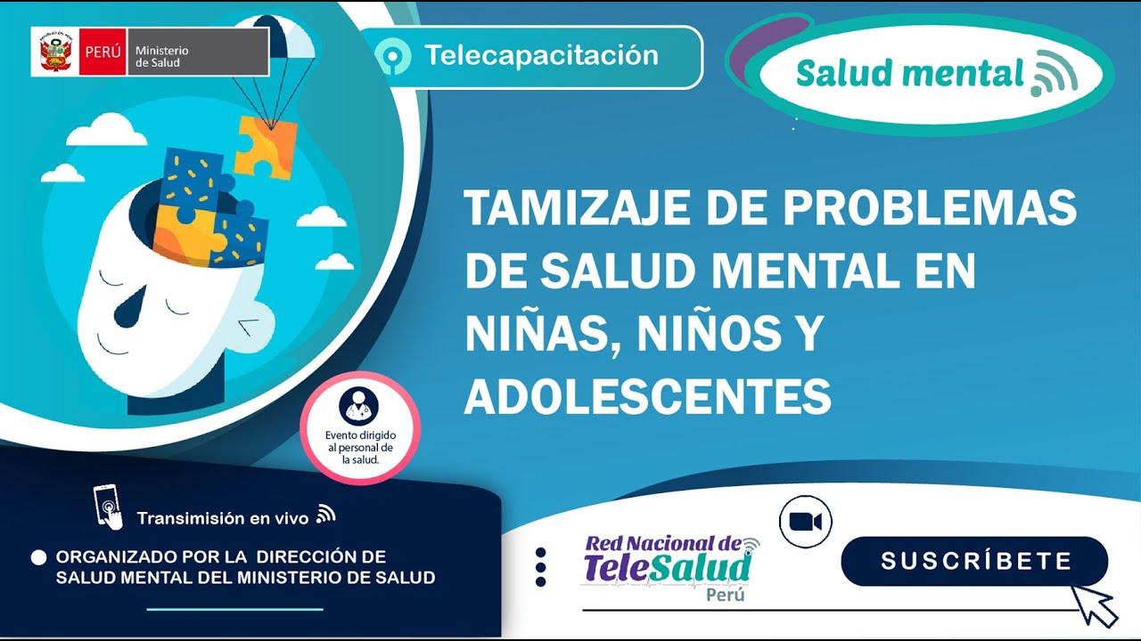 TAMIZAJE DE PROBLEMAS DE SALUD MENTAL EN NIÑAS, NIÑOS Y ADOLESCENTES