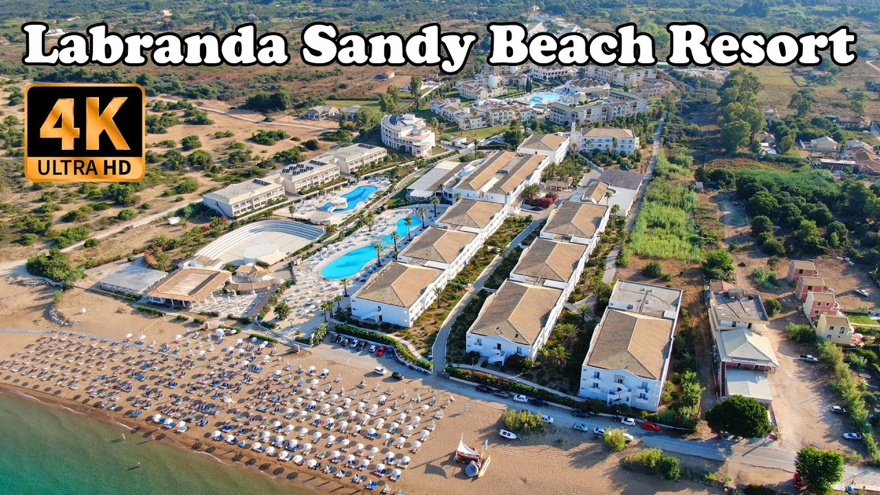 Labranda Sandy Beach Resort, Corfu, Greece in 4K