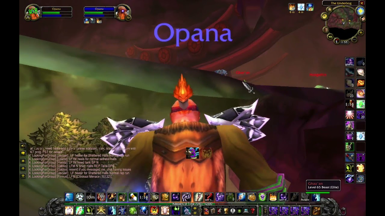 [WOW TBCC] Priest solo Ghaz'an from normal Underbog