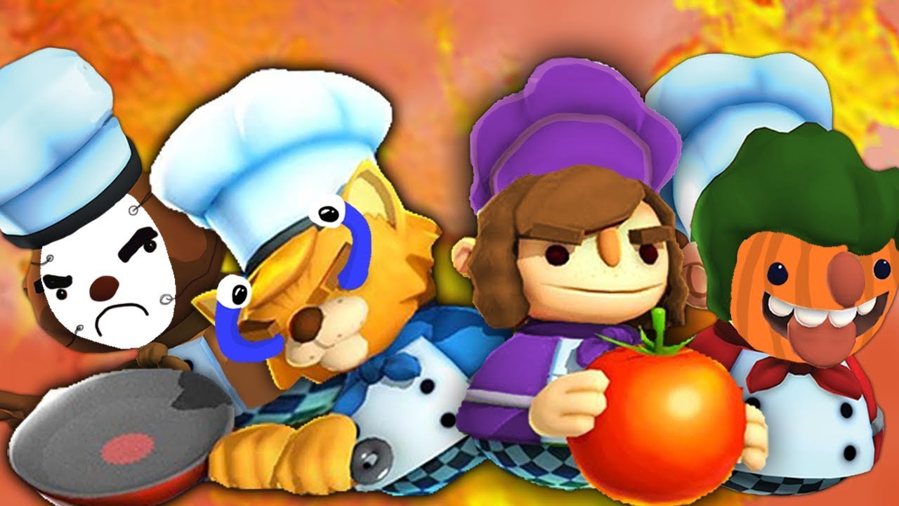 Manu und Paluten werden auch Profiköche | #02「Overcooked」