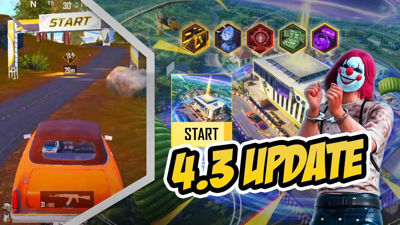 PUBG MOBILE 4.3 UPDATE IS HERE! 🔥 #pubg #pubgmobile #gameplay