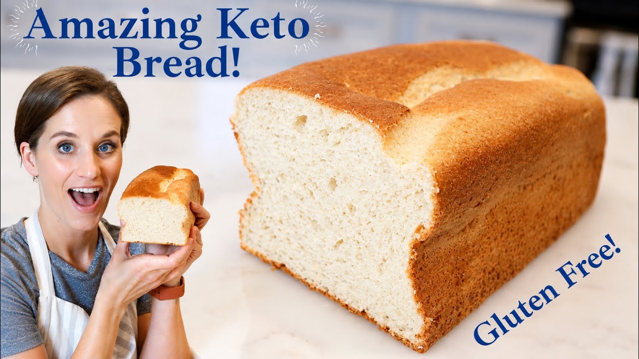 Victoria's AMAZING Keto Bread! Gluten Free & Low Carb
