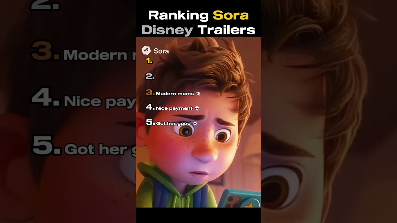 Рейтинг трейлеров «Проклятая Сора» от Disney, часть 4 
