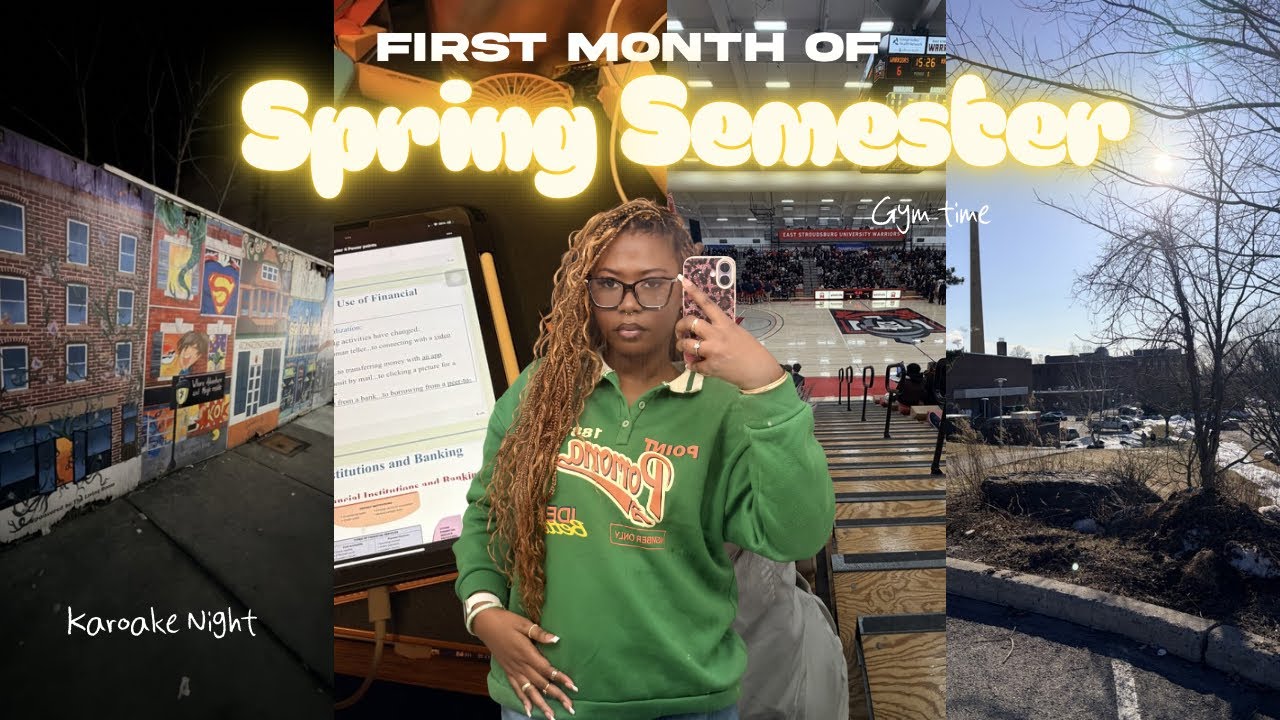 FIRST Month of Spring Semester | Karaoke, Gym, etc | T’kyla Najae