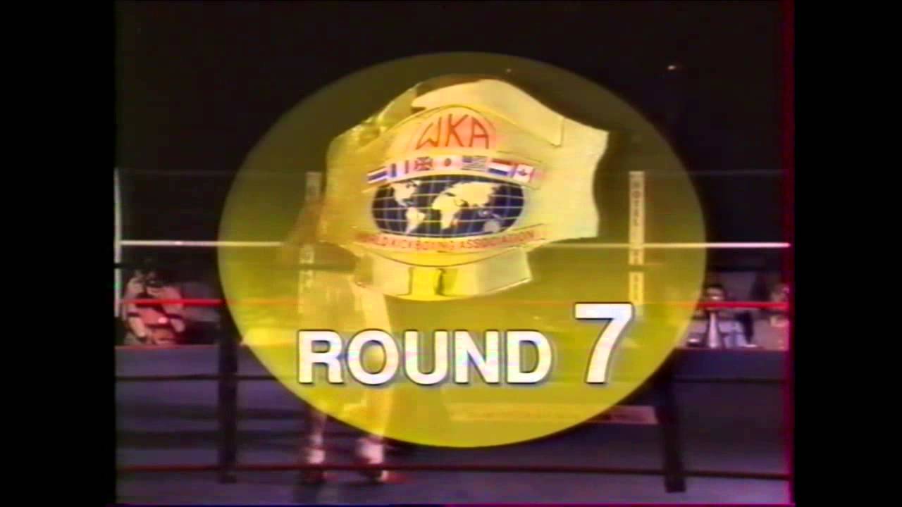 Championnat du Monde Kick Boxing Fred Boigeol vs Dominique Siegler 1996