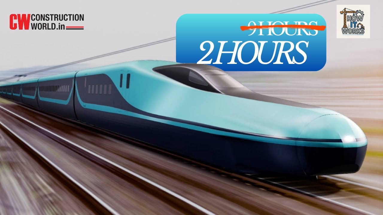 How India Builds Bullet Train Bridges for 320 km/h Travel | How It Works