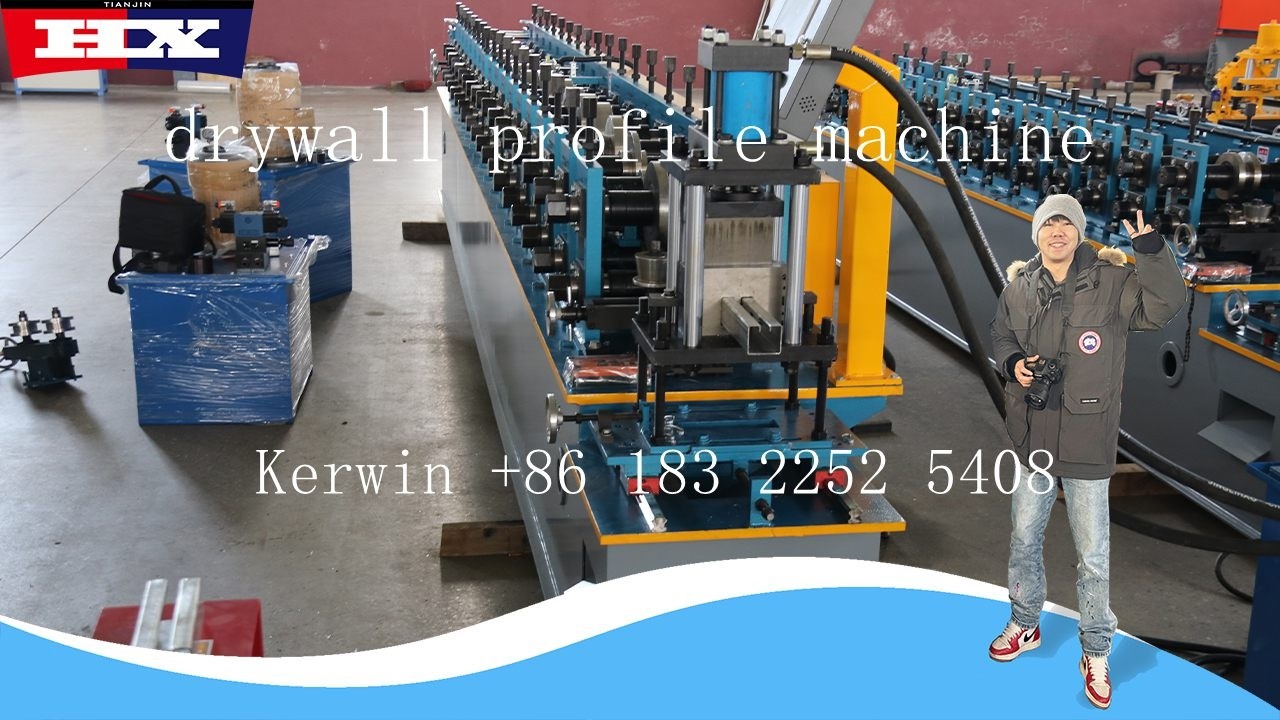 Drywall profile machine