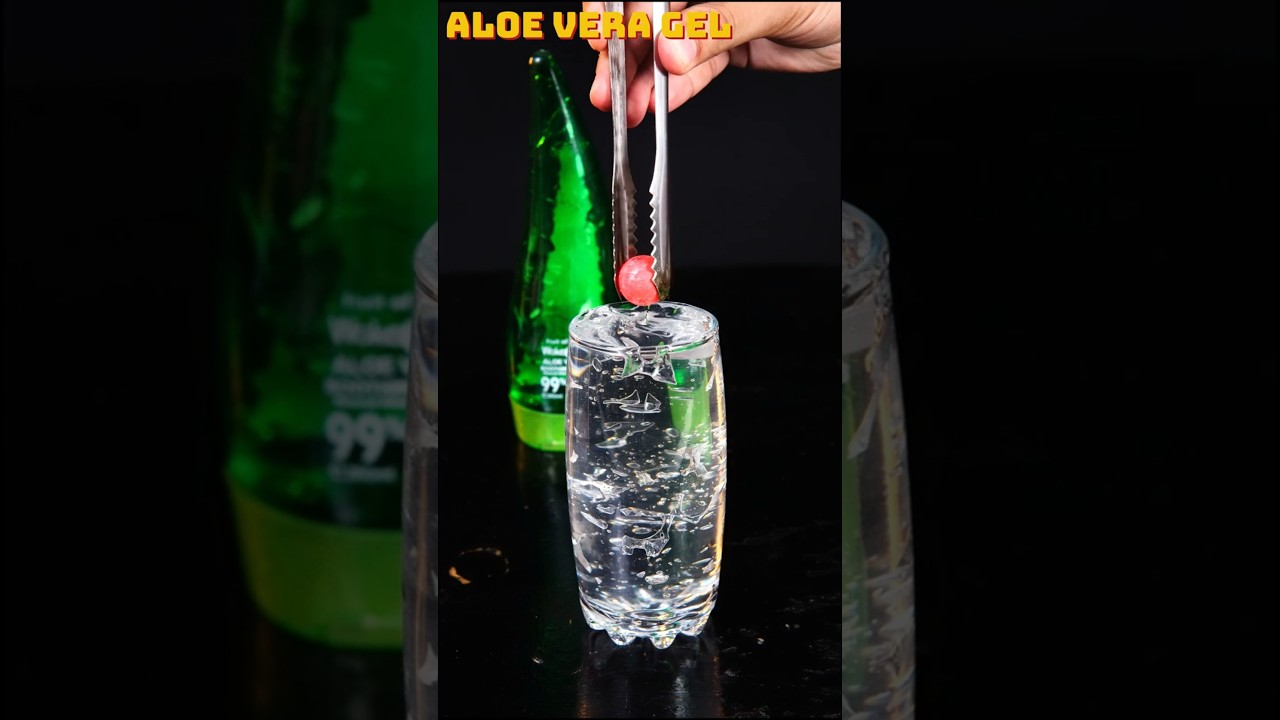 Red Hot Metal Ball vs Aloe Vera Gel