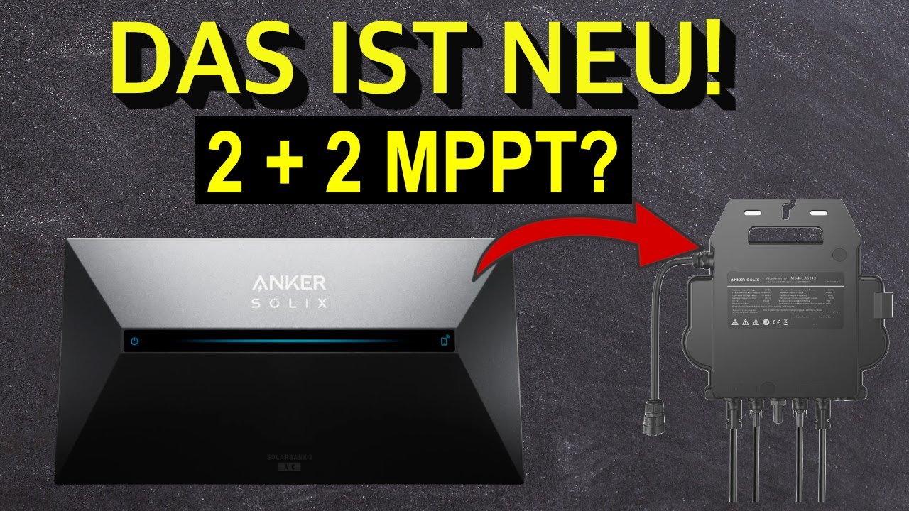 Ist ein BATTERIESPEICHER für Balkonkraftwerke notwendig? Anker Solix Solarbank 2 AC und Solarpaket 1