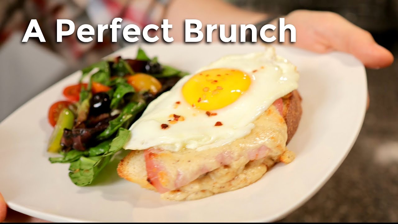 Croque Monsieur & Croque Madame | Simple French Breakfast at Home