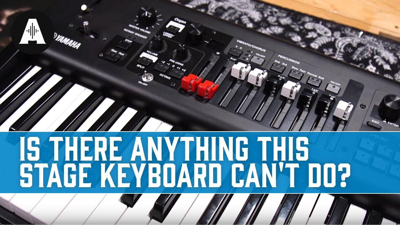 Yamaha YC61 Organ-focused Stage Keyboard In-Depth Demo! - Is There Anything It Can't Do?