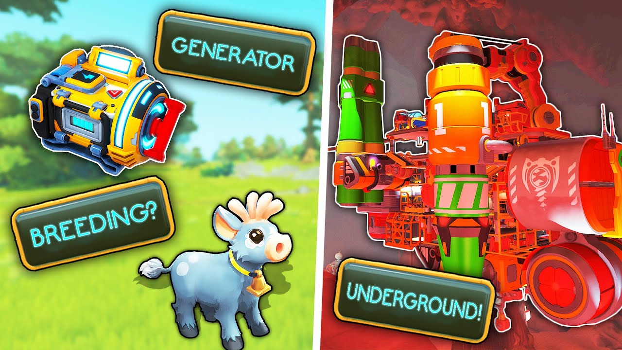UNDERGROUND Terrain Forming, NEW NPCs, Power Generators, & MORE! (Scrap Mechanic Devblog 22 Review)