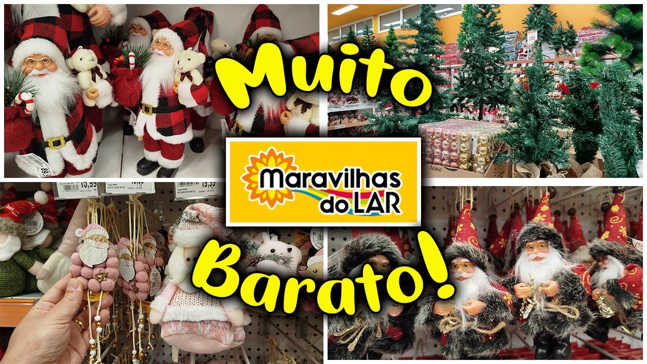 DECORAÇÃO DE NATAL 2025 MARAVILHAS DO LAR | MUITO BARATO E MUITA VARIEDADE!