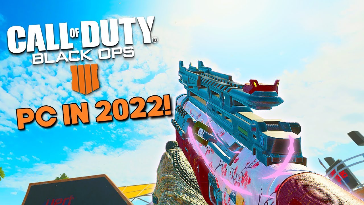This is BLACK OPS 4 PC in 2022