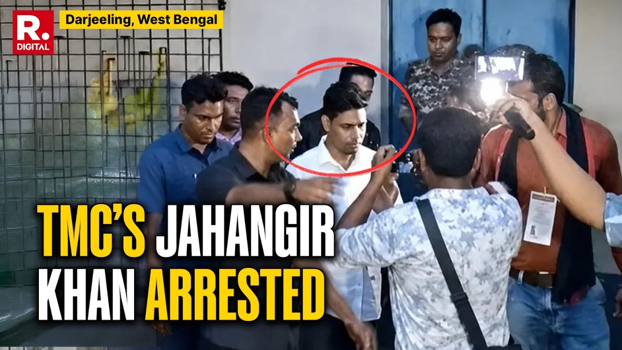 TMC Leader Jahangir Khan Arrested In Joint Raid By STF & Darjeeling Police Near Nepal Border