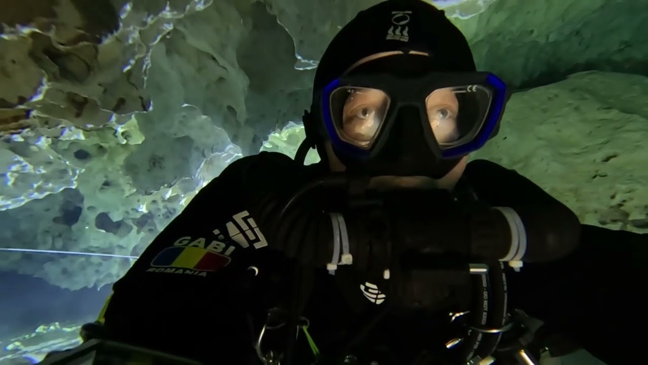 CCR TRITON and GEMINI Cave Diving at 