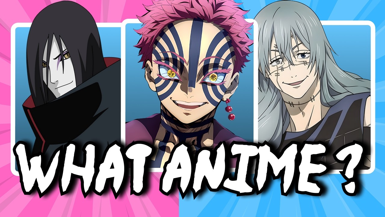 👿GUESS THE ANIME BY 3 ANTAGONISTS 🔥 | ANIME QUIZ