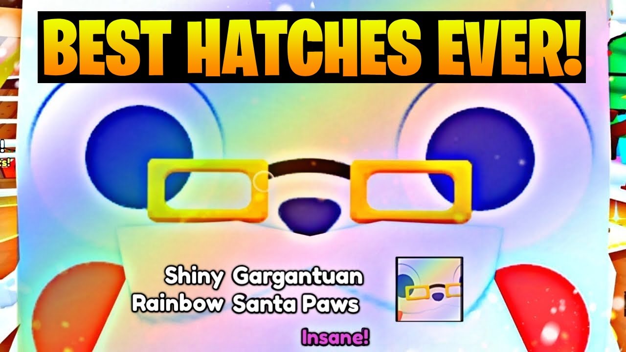 😱 TOP 20 YOUTUBERS HATCHING GARGANTUANS/TITANICS IN PET SIMULATOR 99 😮