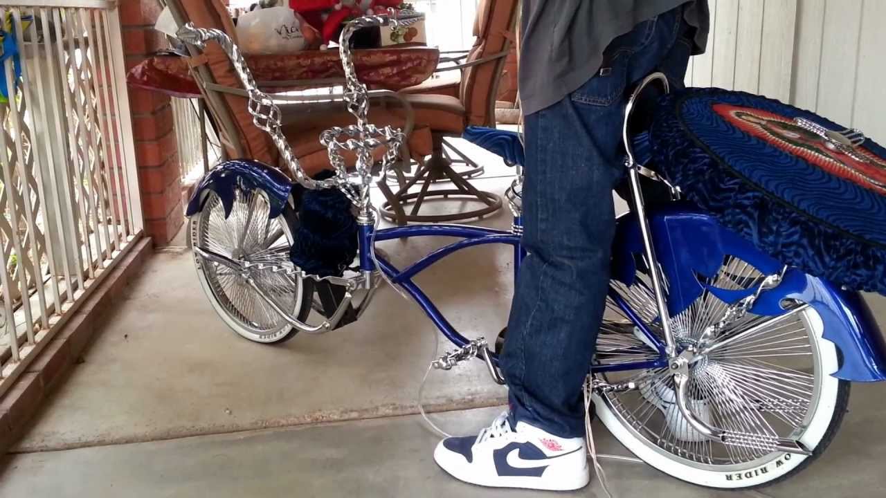 lowrider bike with air bags