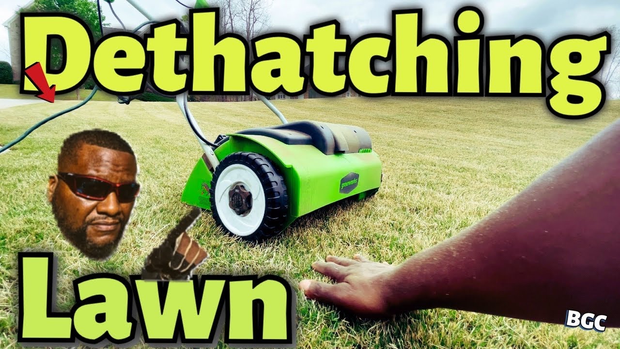 Dethatching your lawn for Cheap but with a cord?  Greenworks Electric Dethatcher is a waste or worth