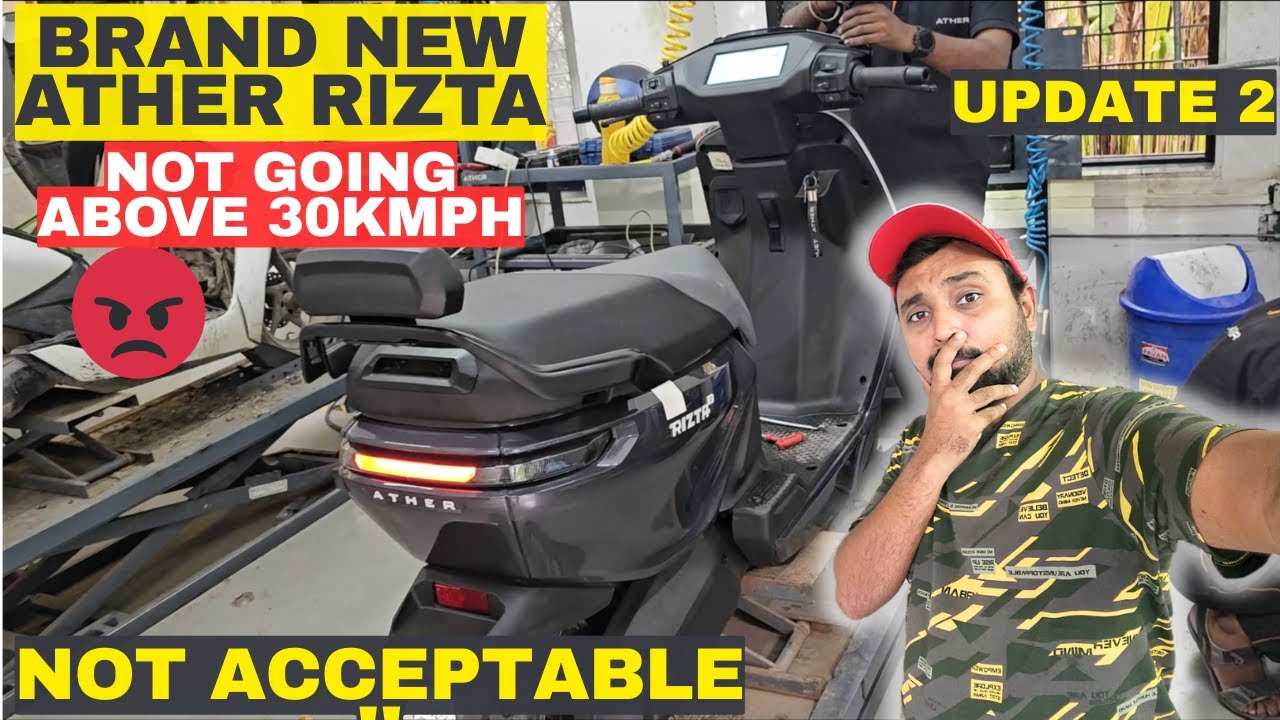 NASEEB HI KHARAAB HAI 😡 | Speeding & PDI Issues On My New Ather Rizta Within 5 Days !!