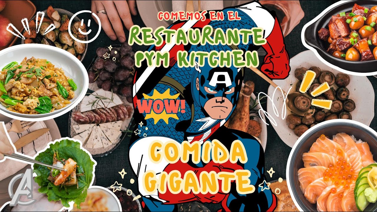 ¡ RESTAURANTE PYM KITCHEN EN DISNEYLAND PARIS!  COMIDA GIGANTE Y EN MINIATURA EN EL MUNDO MARVEL